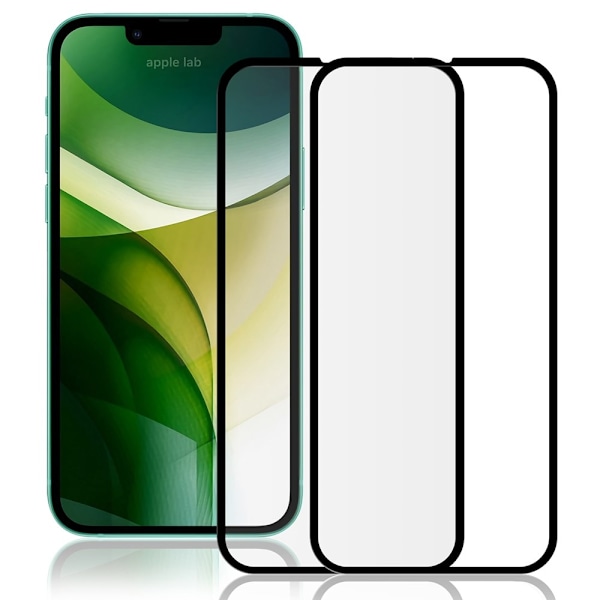 2 Pcs Amorus Extra Strong Grall Skärmskydd till iPhone 13 Transparent