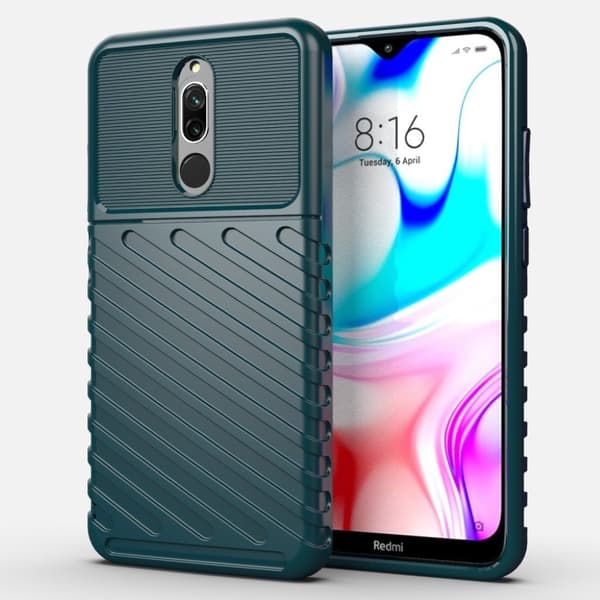 Thunder Xiaomi Redmi 8 kuoret - Vihreä Green