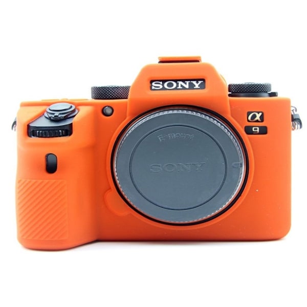 Sony Alpha A9 blødt silikone etui - Orange Orange