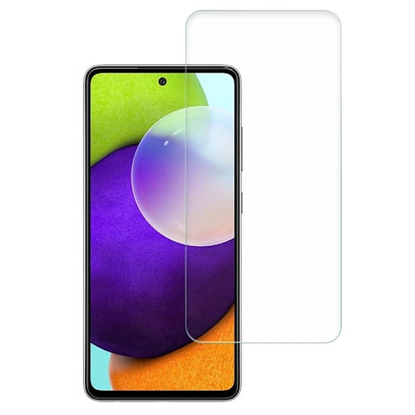 AMORUS arch edge skærmbeskytter i hærdet glas til Samsung Galaxy A52 5G Transparent