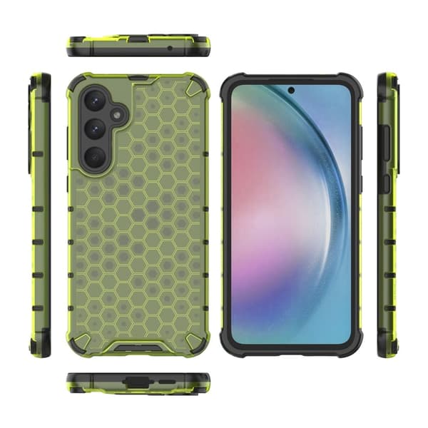 Bofink Honeycomb Samsung Galaxy A55 skal - Grön Grön