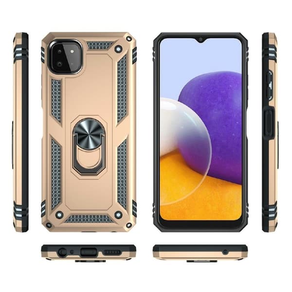 Bofink Combat Samsung Galaxy A22 5G skal - Guld Guld