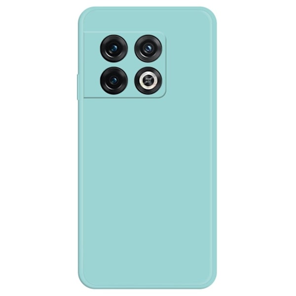 Avfasat gummerat droppskydd för OnePlus 10 Pro - Cyan Grön