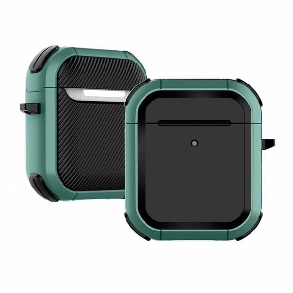 Airpods gummerat fodral - Midnattsgrön Grön