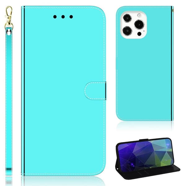 Mirror etui til iPhone 13 Pro - Grøn Green