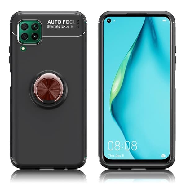 Ringo etui - Huawei P40 Lite / Nova 6 SE - Svart / Rose Gold Black