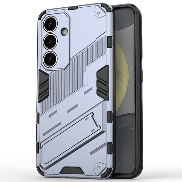 Stødsikkert moderne Samsung Galaxy A36 hybridcover - Mørkeblå Blue