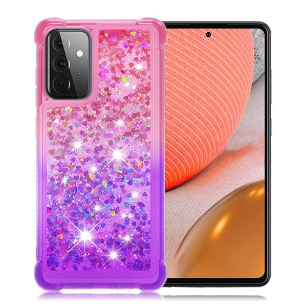 Princess Samsung Galaxy A72 5G cover - Lyserød / Lilla Purple