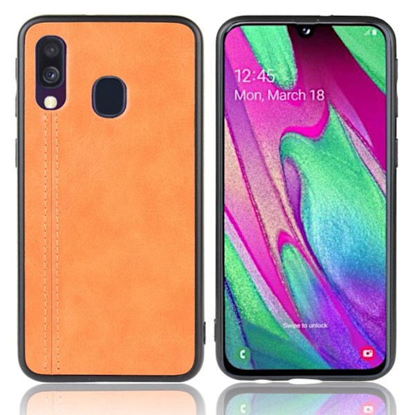 Admiral Samsung Galaxy A40 kuoret - Keltainen Yellow
