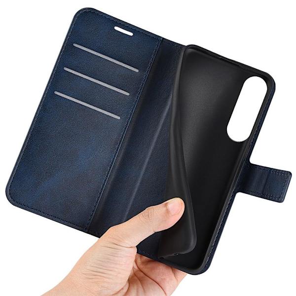 Lompakko Nahkakotelo For Sony Xperia 1 V - Sininen Blue