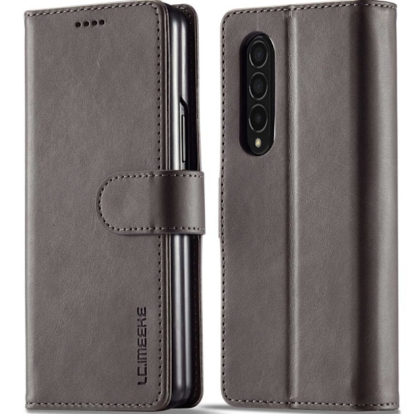 LC.IMEEKE Samsung Galaxy Z Fold4 Flip Etui - Mørkebrun Brown