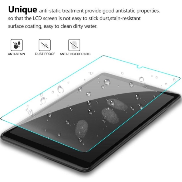 Lenovo Tab M8 arc edge 9H hærdet glas skærmbeskyttelse Transparent