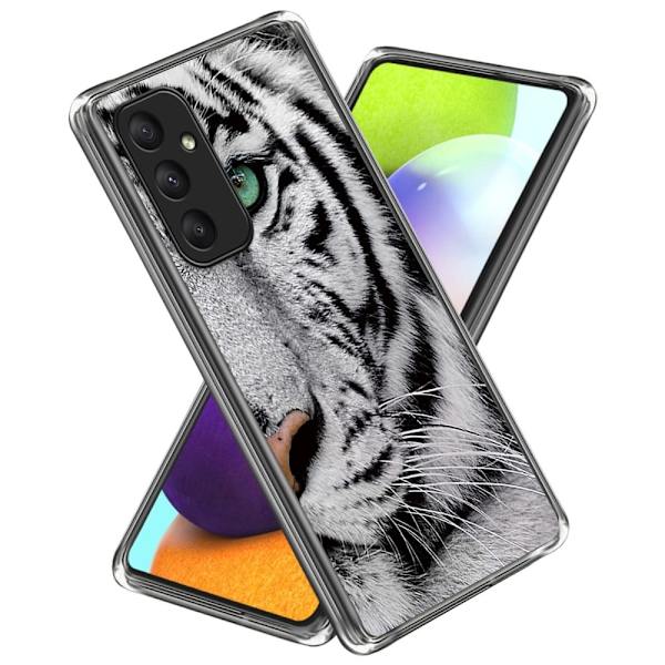 Deco Samsung Galaxy A55 deksel - Tigerhode Silver grey