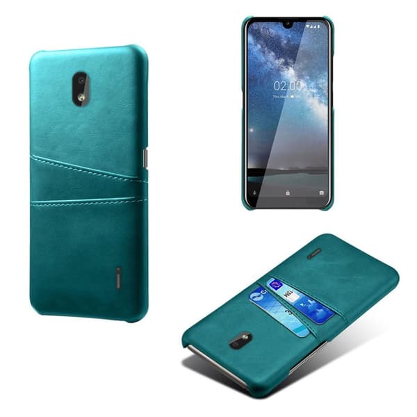 Nokia 2.2 skal med korthållare - Blå Blå
