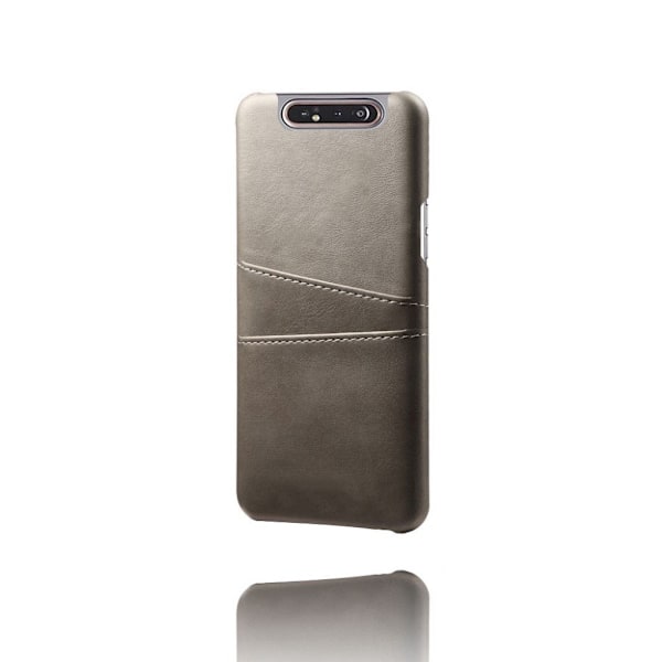 Dual Card Samsung Galaxy A80 deksel - Grå Silver grey