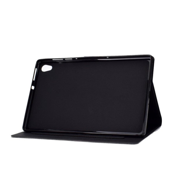 Lenovo Tab M10 HD Gen 2 beautiful pattern leather case - Tiger Svart