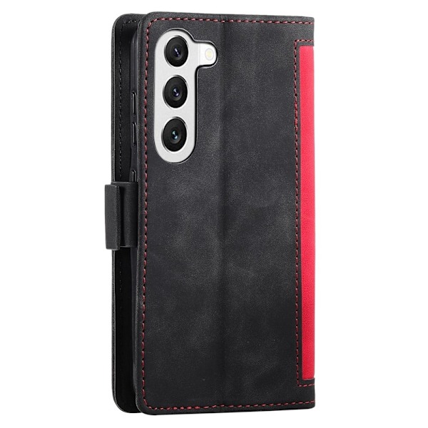 Suburbian läder Samsung Galaxy S23 Plus fodral - Röd Röd
