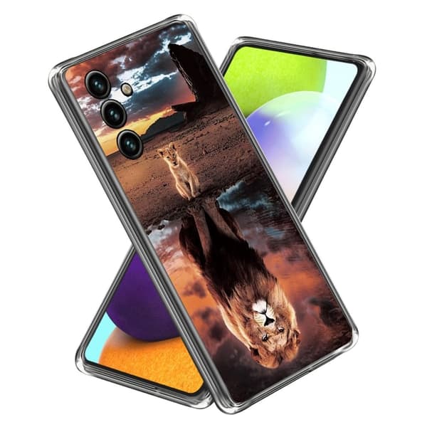 Deco Oppo A15 deksel - Løve Brown