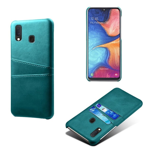 Dual Card Samsung Galaxy A20e kuoret - Vauvasininen Blue