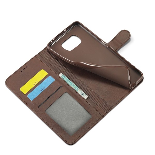LC.Imeeke Xiaomi Poco X3 / X3 Nfc Flippetui - Kaffe Brown