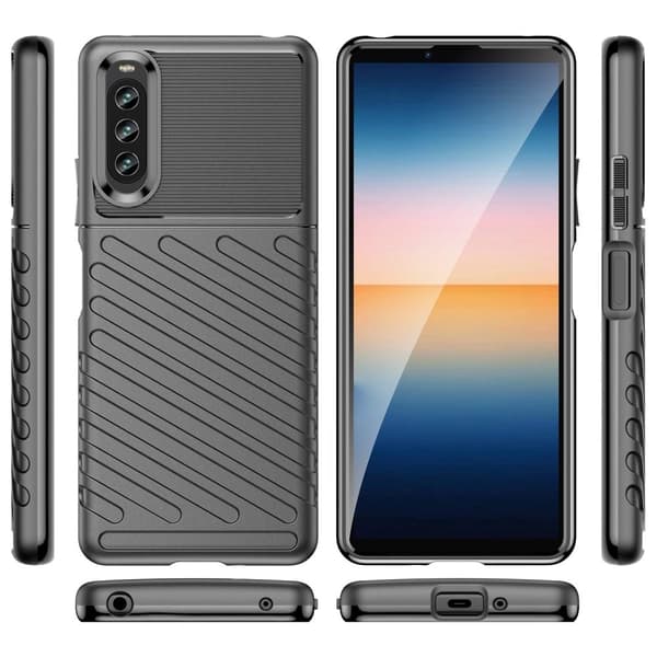 Thunder Sony Xperia 10 IV cover - Sort Black
