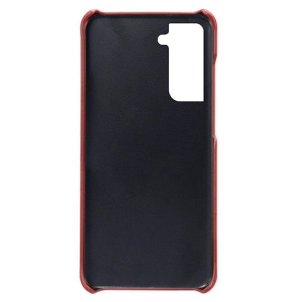Dual Card Suojakotelo Samsung Galaxy S22 - Punainen Red
