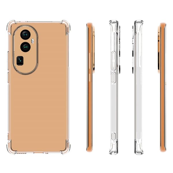 Lux-Case Turvatyynyn suojus Oppo Reno10 Pro:lle Transparent