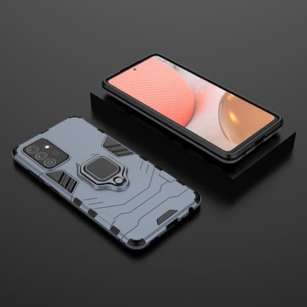 Ring Guard etui - Samsung Galaxy A72 5G - Blå Blue