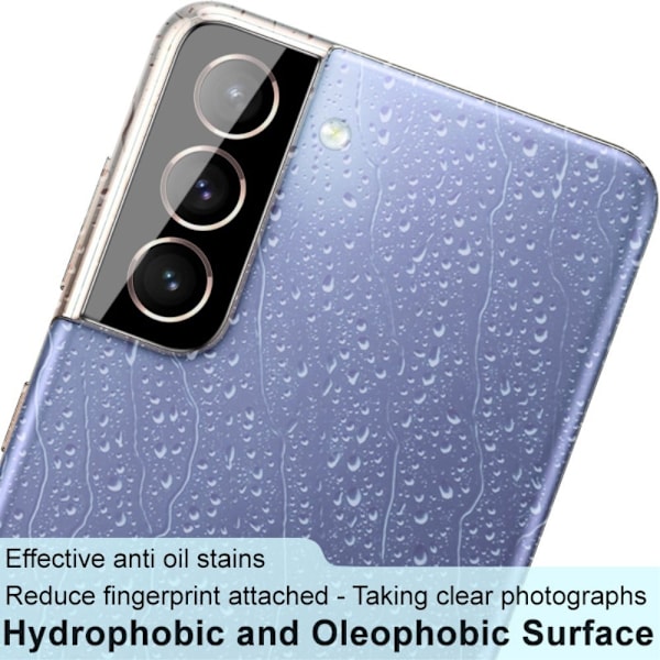 IMAK Samsung Galaxy S21 Plus 5G karkaistu lasi kameran linssin suojus Transparent