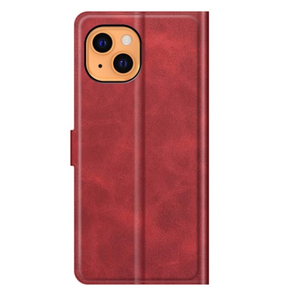Lompakko Nahkakotelo For iPhone 13 - Punainen Red