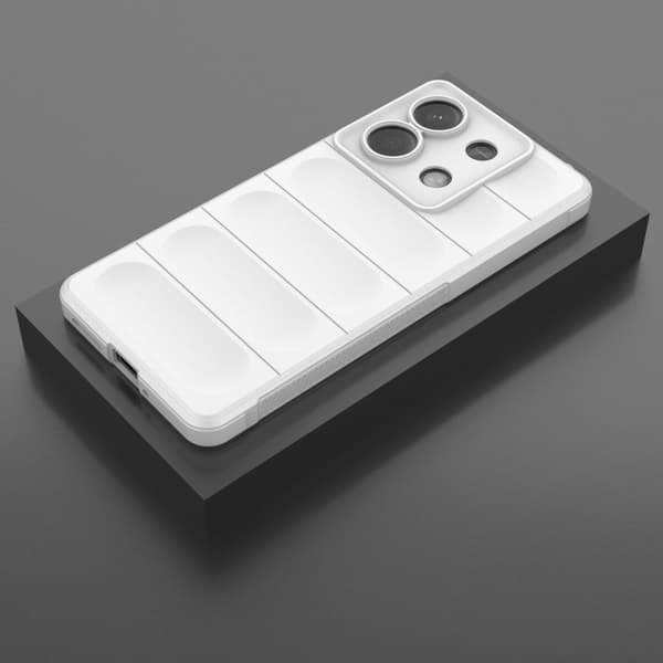 Deksel med mykt grep for Xiaomi Redmi Note 13 5G  - Hvit White