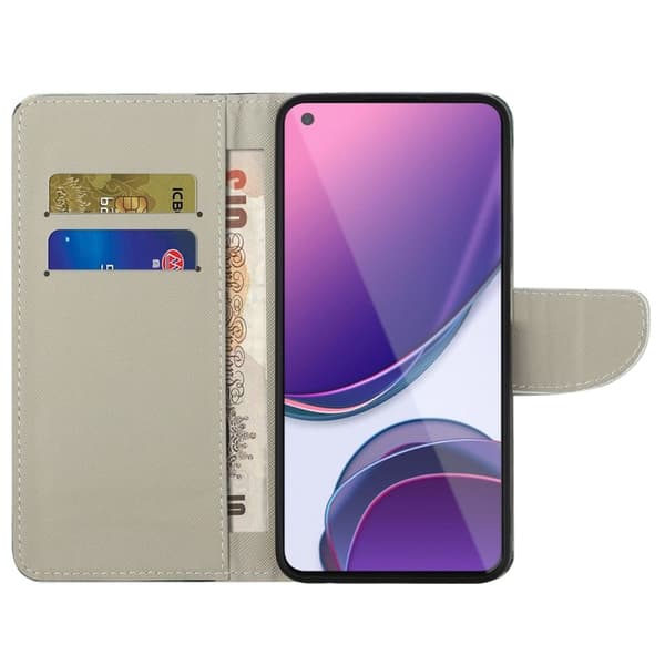 Wonderland OnePlus Nord N20 5G Flip Etui - Søde Ugler Multicolor