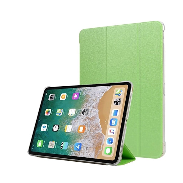 iPad Pro 11 inch (2018) vikbart syntetläder tablett skyddsfodral - Grön Grön