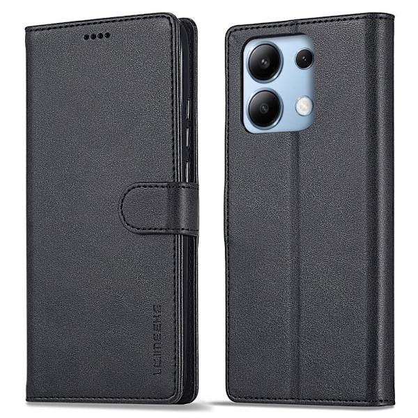LC.IMEEKE Xiaomi Redmi Note 13 Pro 4G flip etui - Sort Black