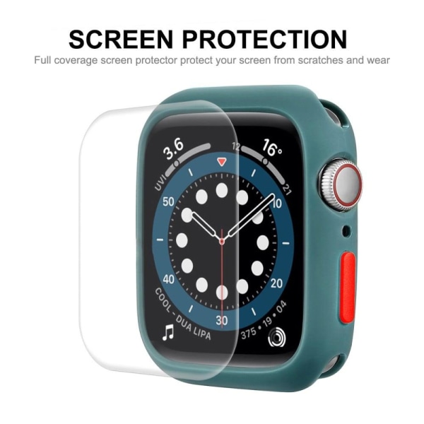 ENKAY Apple Watch (45mm) TPU cover + skærmbeskytter - Grøn Green