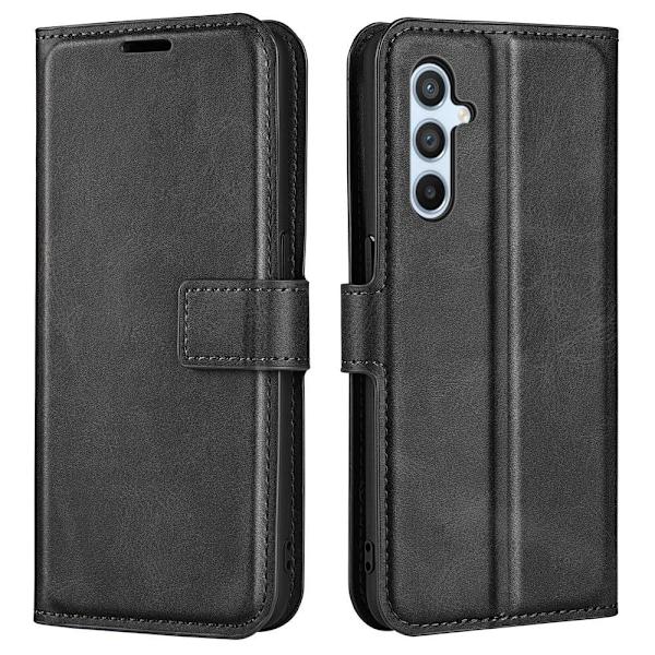 Lompakko Nahkakotelo For Samsung Galaxy A54 - Musta Black