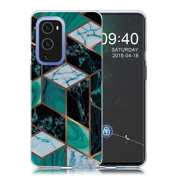 Marmormotiv OnePlus 9 Pro skal - Smaragd Marmor Grön