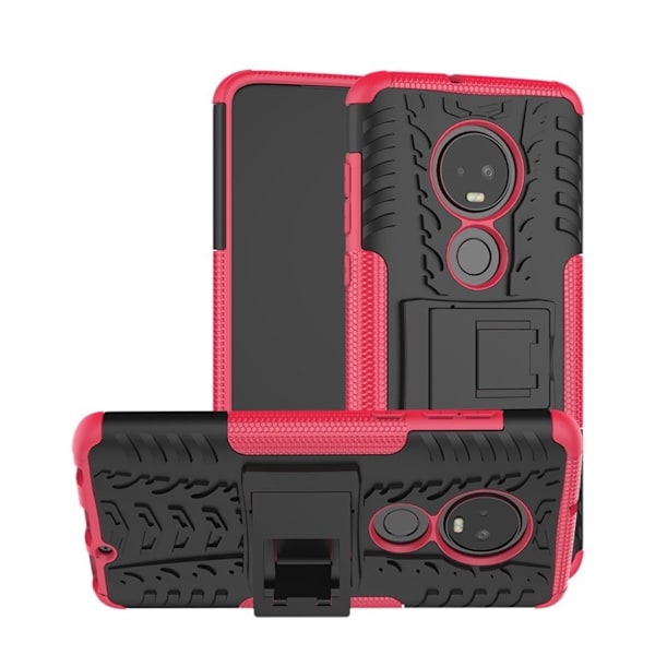 Offroad Motorola Moto G7 Plus kuoret - Ruusu Pink