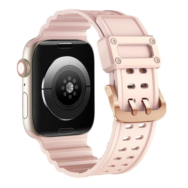 Apple Watch Series 8 (45mm) / Watch Ultra two row hole style sil Pink
