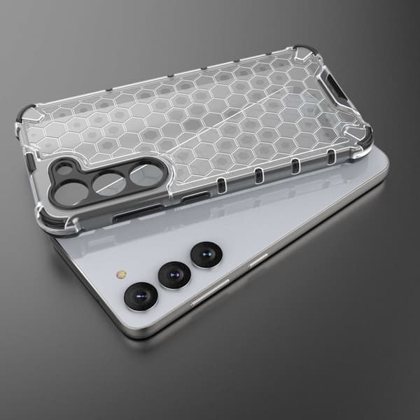 Bofink Honeycomb Samsung Galaxy S23 Suojakotelo - Sininen Blue