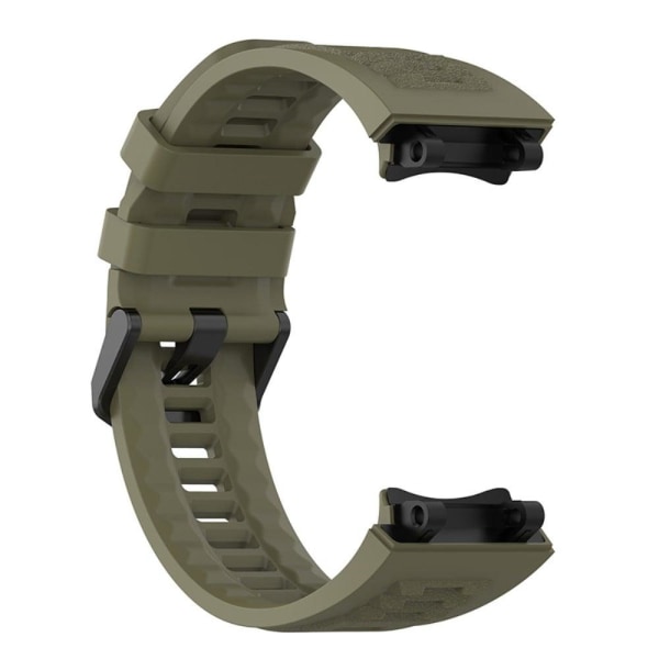 Amazfit T-Rex 2 silicone watch strap - Army Green Grön
