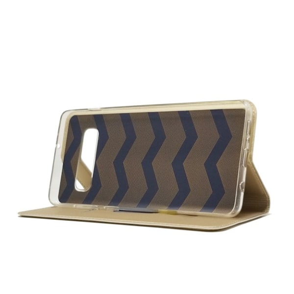 Samsung Galaxy s10 Plus Absorberende Skinnetui - Gull Gold