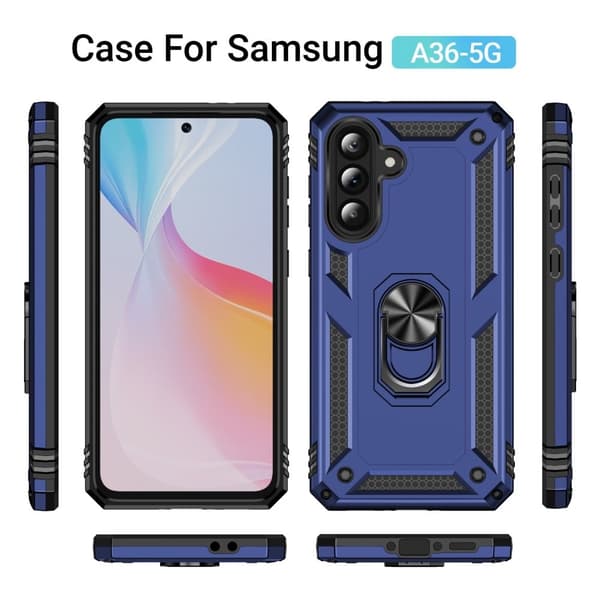 Bofink Combat Samsung Galaxy A36 kotelot - Sininen Blue