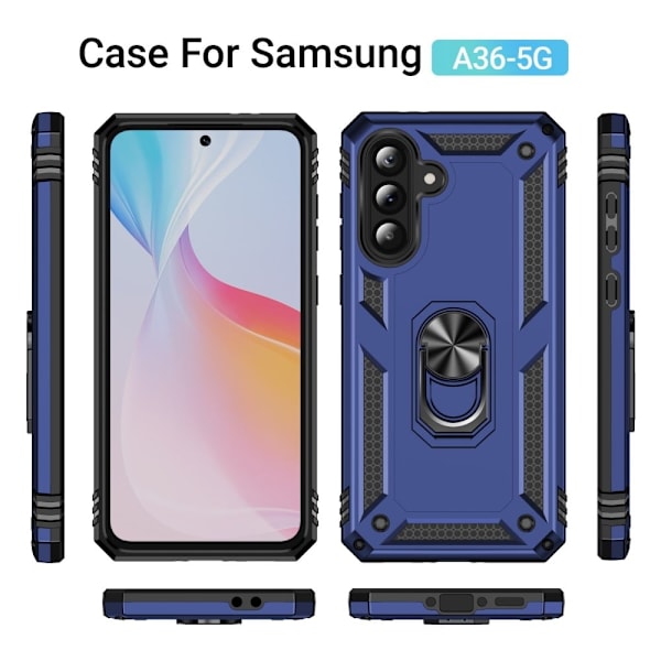 Bofink Combat Samsung Galaxy A36 skal - Blå Blå