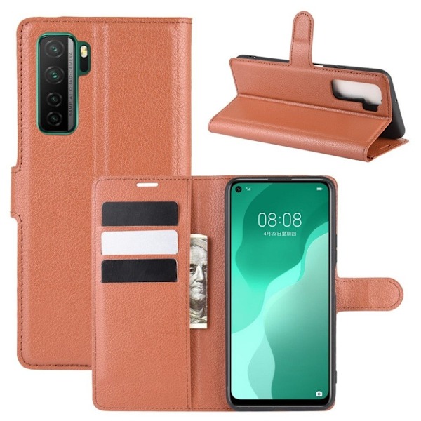 Classic Huawei P40 Lite 5G fodral - Brun Brun