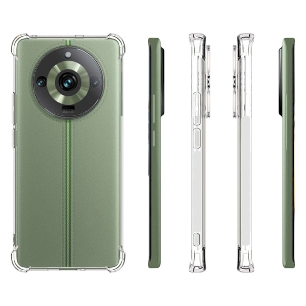 Lux-Case Airbag-deksel for Realme 11 Pro Plus Transparent