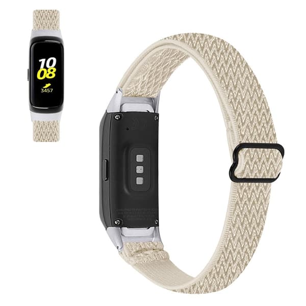 Samsung Galaxy Fit nylon urheilukellon hihna - Aprikoosi Brown