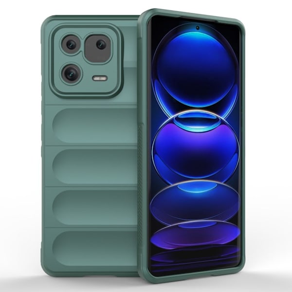 Mjukt greppformat Xiaomi 13 Pro skal - Grön Grön