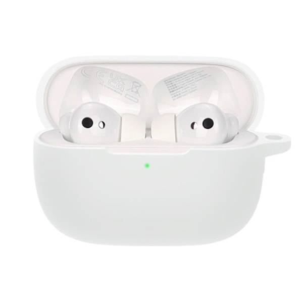 Honor Earbuds 3 Pro silikoneetui med spænde - Hvid White