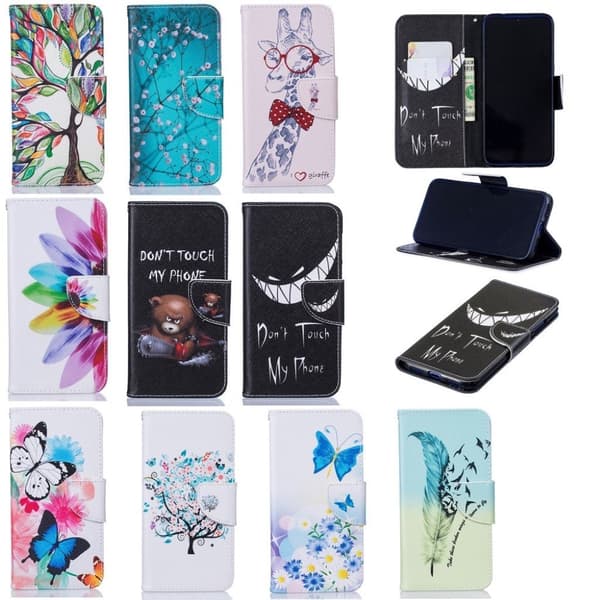 Wonderland Xiaomi Redmi Note 7 / Note 7S etui – Do not Touch My Phone Black